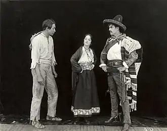 Monte Blue, Miriam Cooper en Hobart Bosworth