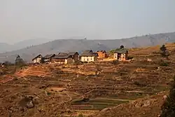 Een dorp in de hooglanden