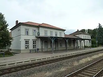 Stationsgebouw van Schladen (2013)