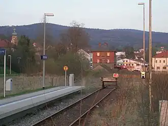 Eindhalte Waldmünchen van deze lijn