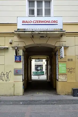 Het hoofdkantoor van de BC in Warschau