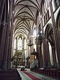 Interieur nieuwe kerk