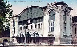 Station Biarritz-Ville kort na de opening.