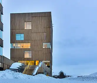 Bildmuseet in februari 2013