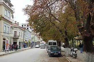 Hoofdstraat van Bilisht