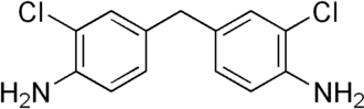Structuurformule van bisamine