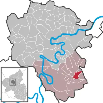 Kaart van Blankenrath