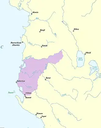 Het vorstendom van Blasius Matranga