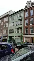 Het mintgoene Blasiusstraat 124 (januari 2019)