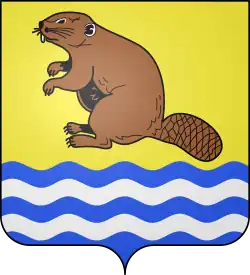 wapen van de gemeente Bièvre