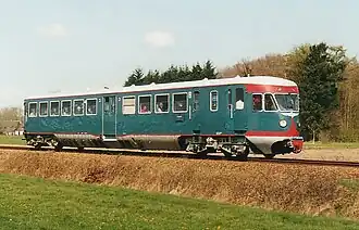 Blauwe Engel 41 onderweg.