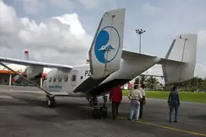 Blue Wing Airlines-vlucht PZ-TSO