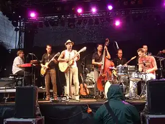 Optreden van Bo Kaspers orkester op het Parkfestival in Bodø (Noorwegen), 2007