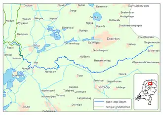 De loop van de Boorne