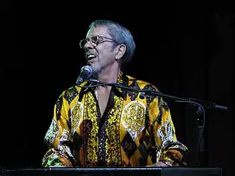 Bobby Whitlock tijdens een optreden op 19 september 2015