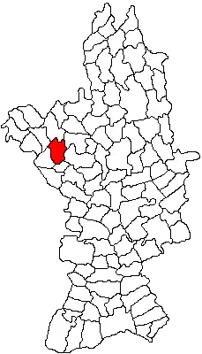 Kaart van Bobicești