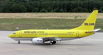 Boeing 737 hlx D-AGER