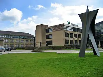 Hoofdgebouw in Sneek