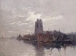 Gezicht op Dordrecht