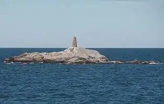 Stora Bogskär, het grootste en meest noordoostelijk gelegen eilandje van deze groep