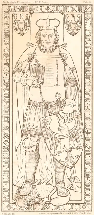 Het graf van Bolesław III de Verkwister.