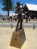Standbeeld van Bon Scott in Fremantle