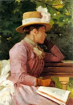 Portret van een jonge vrouw