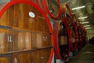 Eiken vaten brouwerij Boon