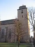 De r.-k. Johannes-de-Doperkerk te Borgentreich, waarin een beroemd orgel staat