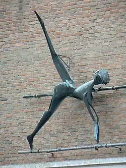 Brug met ongelijke leggers (ca. 1960)