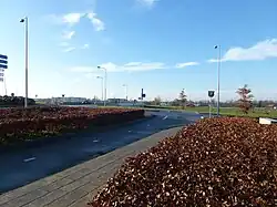 Viaduct over N34 bij Borger