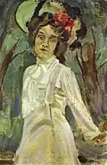 Portret van Nadezjda Stanjoekovitsj (1903)