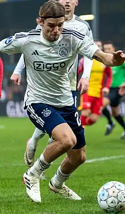 Sosa in 2024 spelend voor Ajax