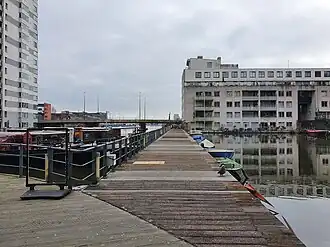 Steigerdeel richting Van Eesterenlaan (maart 2021)