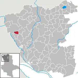 Kaart van Bornsen (Saksen-Anhalt)