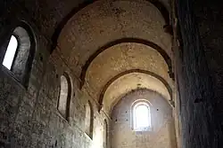 Tongewelf in Abdij Notre-Dame in Boscodon