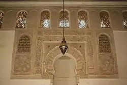 mihrab in de gebedszaal