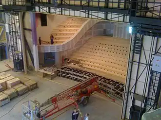 Tüöttenzaal in aanbouw (2012)