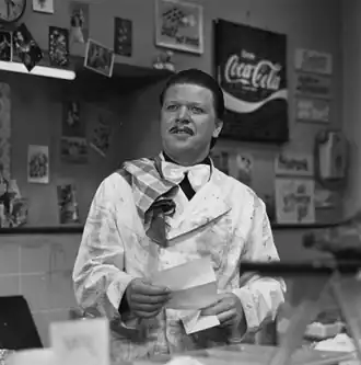 Rob van Houten in zijn rol als Boy Bensdorp (1981)