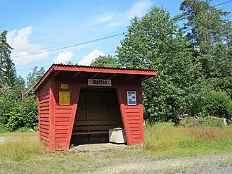 Halte in Bråstad