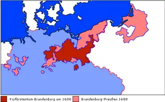Brandenburg-Pruisen onder Johan Sigismund en zijn opvolger Frederik Willem