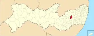 Kaart van São Caetano