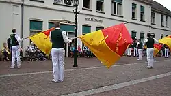 Vendelen voor het Sint Bernardus