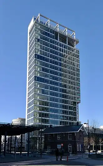 Breitnertoren in februari 2021