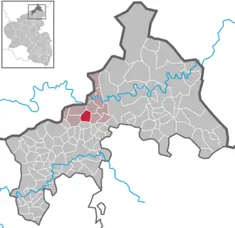 Kaart van Breitscheidt