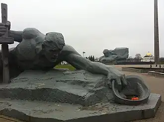 Het hoofdeiland van het fort van Brest