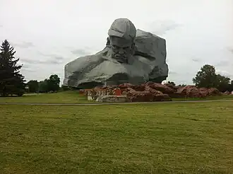 Binnen in het fort van Brest