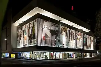 Het Breuninger warenhuis in Stuttgart