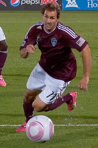 Mullan in actie voor Colorado Rapids
