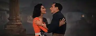 Cyd Charisse en Gene Kelly in Brigadoon